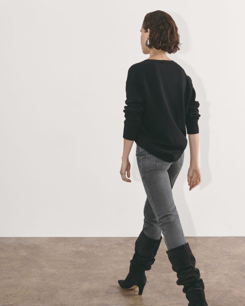 The Original Cheeky® Jean | Washed Charcoal | 26.5 Inseam - Image 5