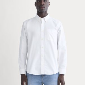 The Slim Oxford Shirt | White | Standard
