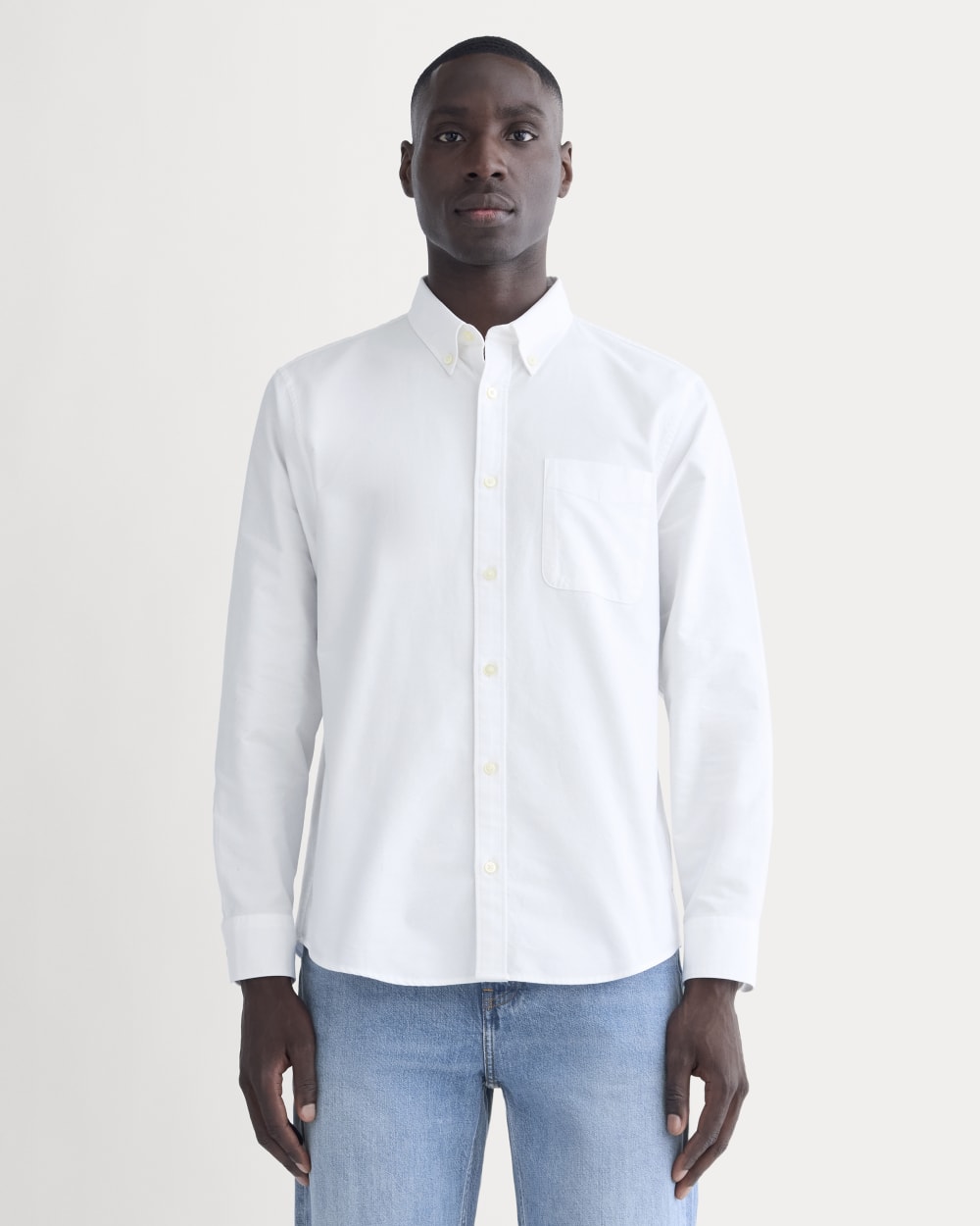 The Slim Oxford Shirt | White | Standard