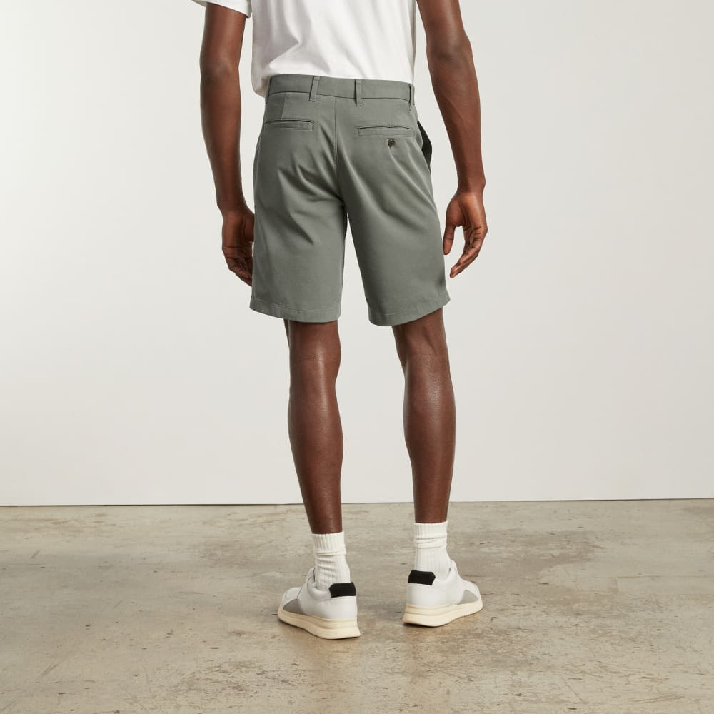 The 9 Slim-Fit Performance Chino Short | Pewter Green - Image 3