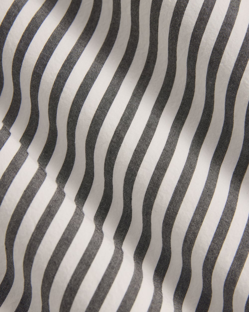 The Midi Skirt in Ultrasoft Cotton | Optic White / Black - Image 6