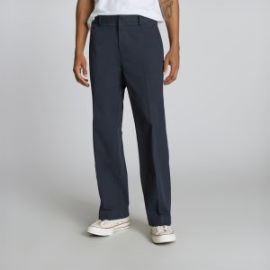 The Wide Leg Performance Chino | Deep Navy