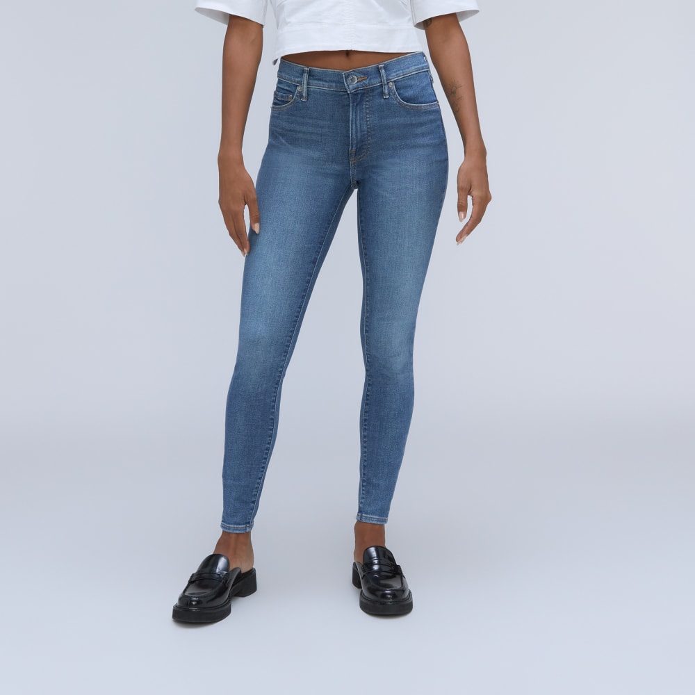 The Mid-Rise Skinny Stretch Jean | Atlantic Wash