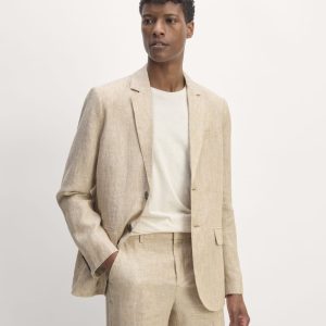 The Linen Blazer | Cornstalk Chambray