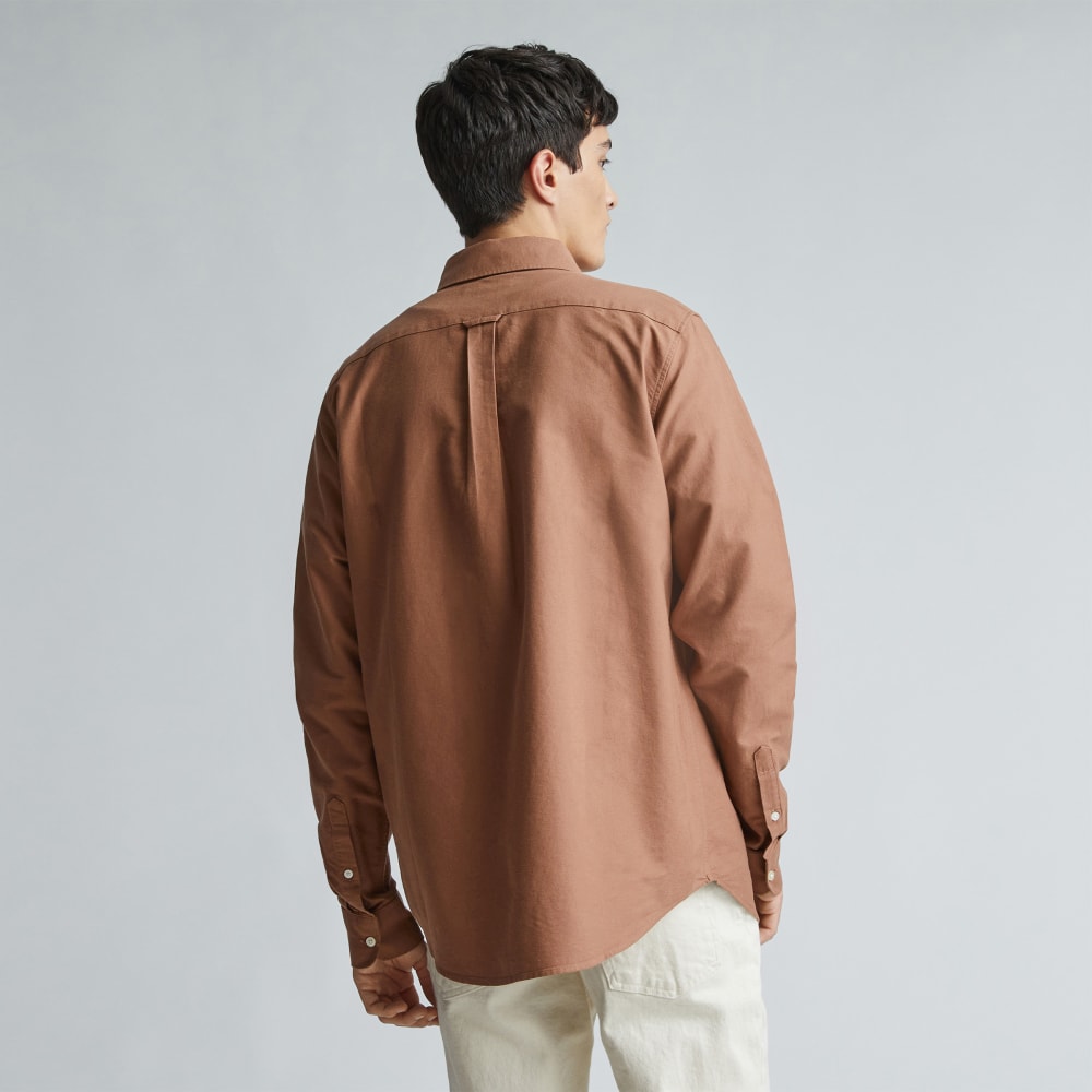 The Classic Oxford Shirt | Carob Brown | Tall - Image 3