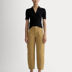 The Utility Barrel Pant | Oak Brown | Regular