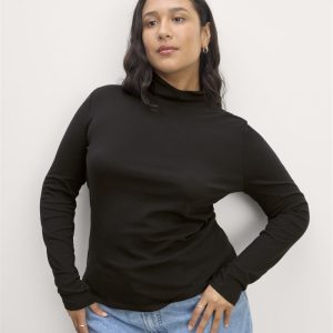 The Air Turtleneck | Black