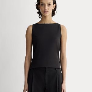 The Form Boatneck Tank | Black