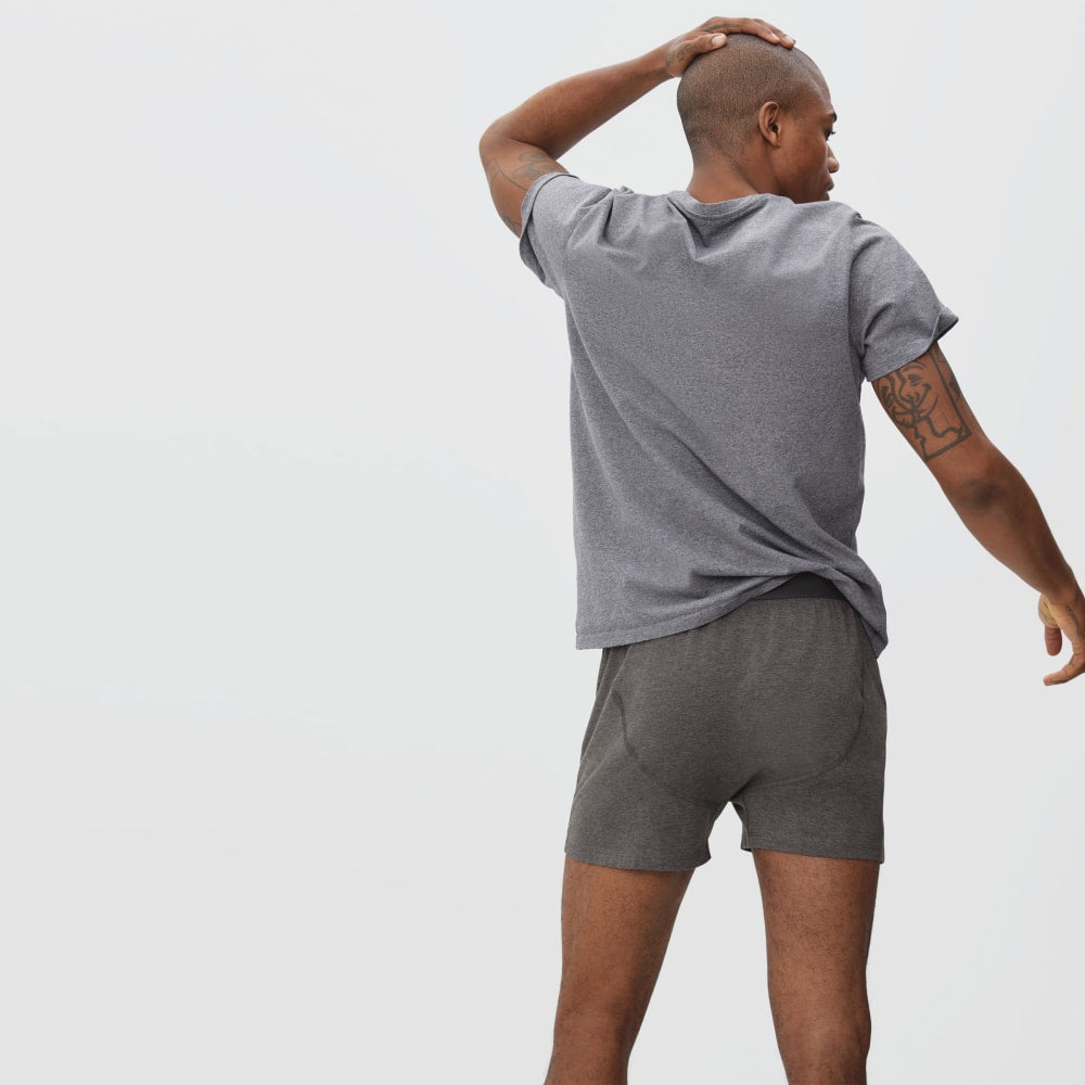 The Supima® Boxer | Uniform | Heathered Charcoal - Image 4