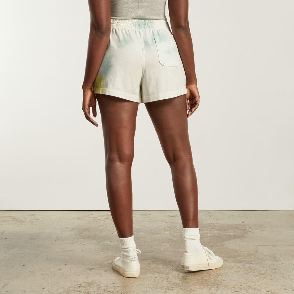 The Retro Jersey Short | Seafoam Tie Dye - Image 3