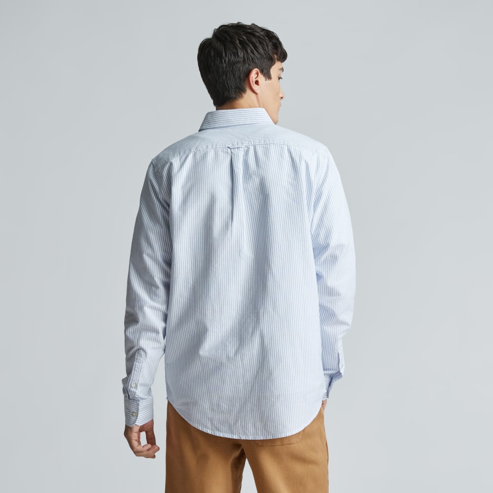 The Classic Oxford Shirt | White / Blue | Standard - Image 3