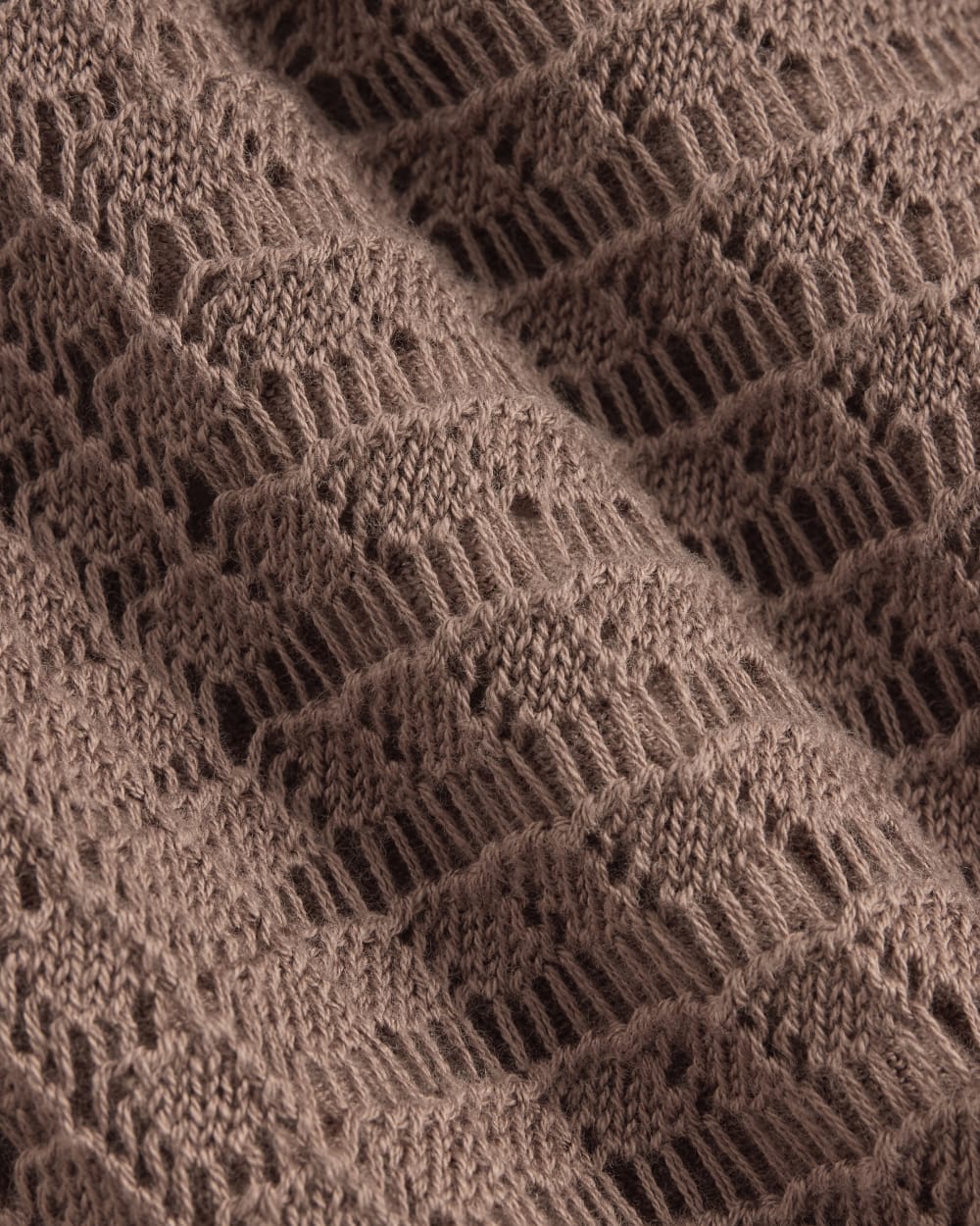 The Lace Knit Skirt | Mocha - Image 6